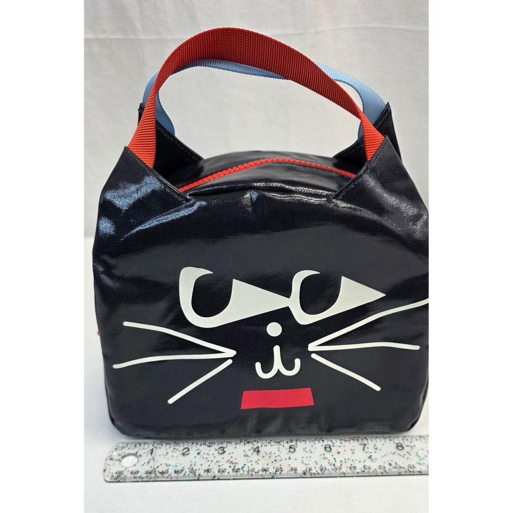 Christian Robinson for Target Black Cat Insulated Lunch‎ Bag Kids School Tote - Picture 11 of 14